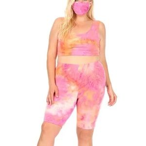 2x Large Biker Short and Top set